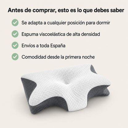 Almohada loneba solucion al dolor cervical
